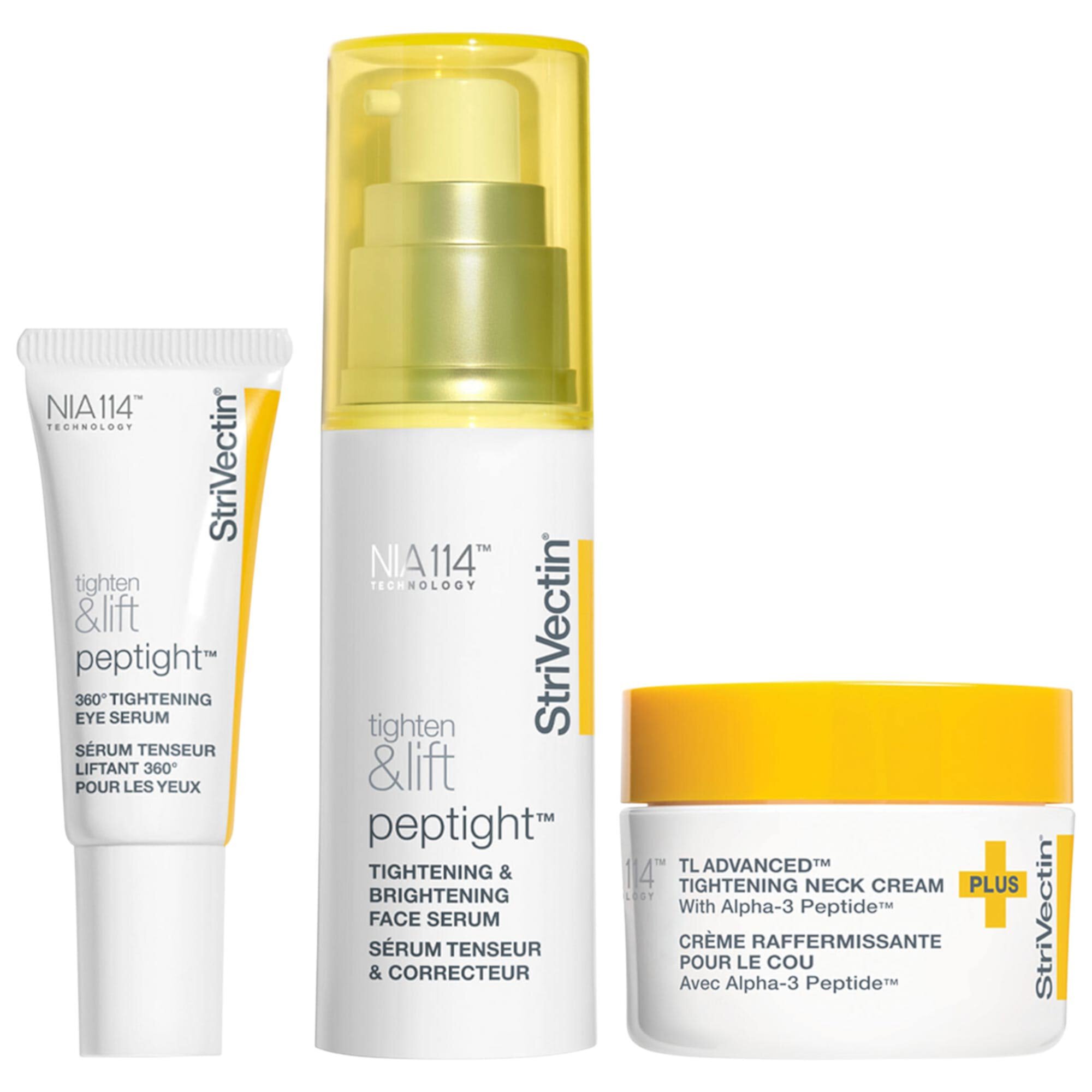 Tighten & Light Power Starters Trio Kit for Face, Eye and Neck StriVectin