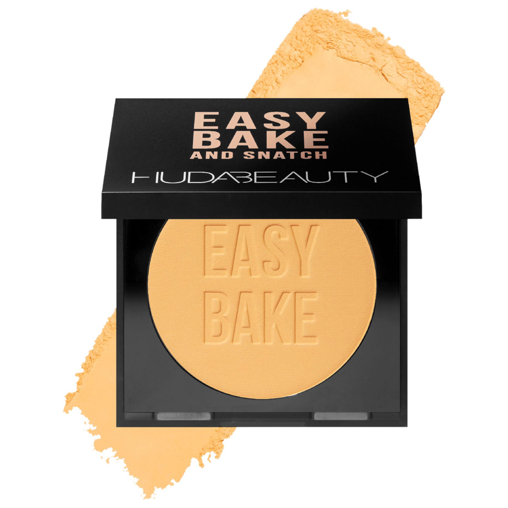 Осветляющая и закрепляющая пудра Easy Bake and Snatch Press без талька HUDA BEAUTY