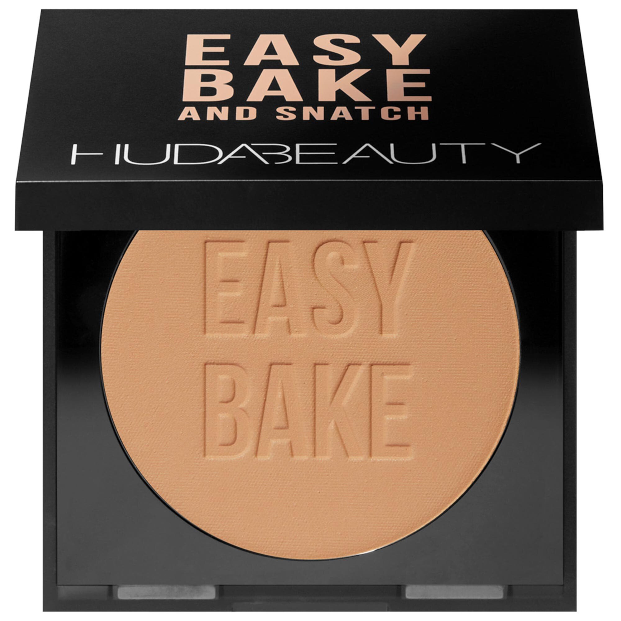 Осветляющая и закрепляющая пудра Easy Bake and Snatch Press без талька HUDA BEAUTY