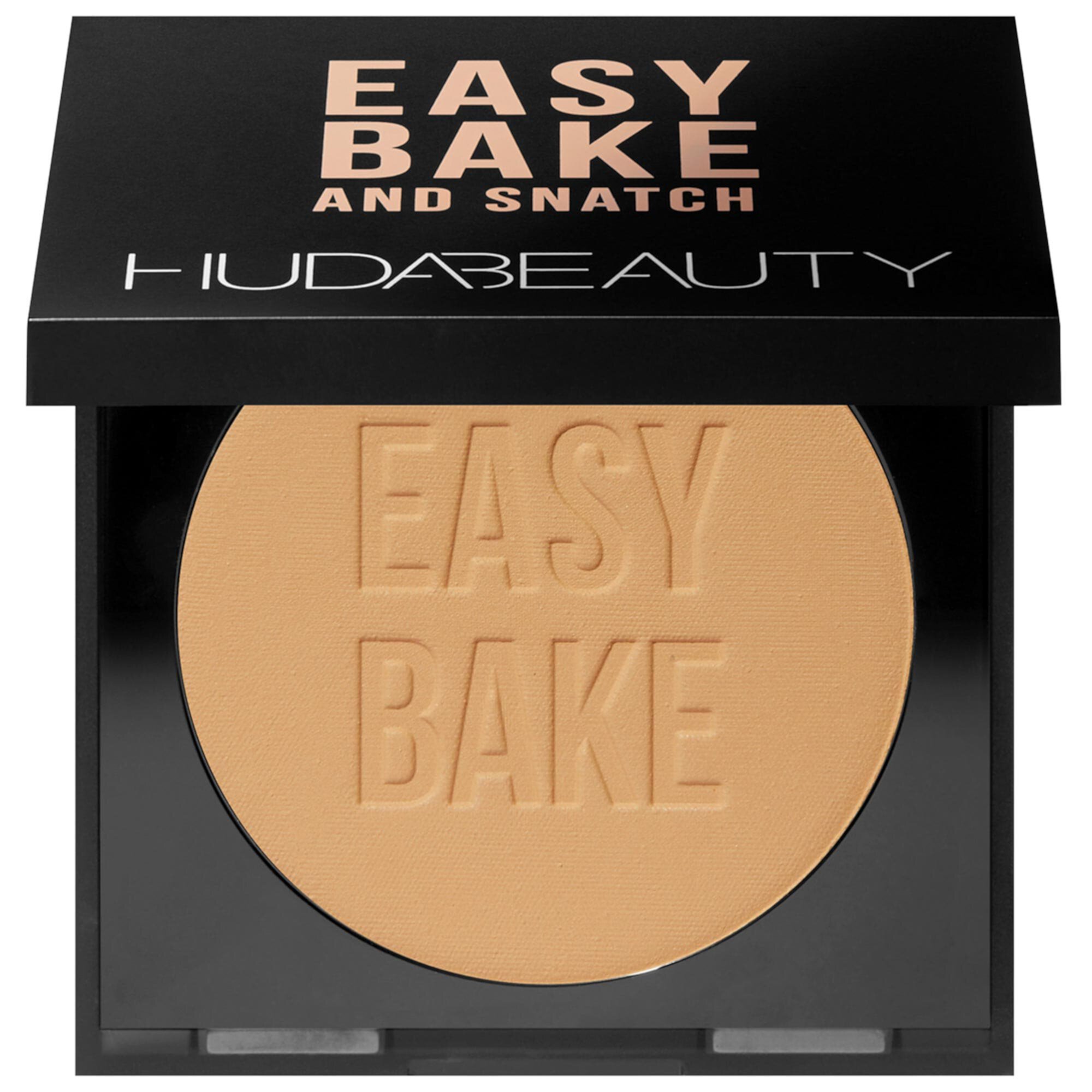 Осветляющая и закрепляющая пудра Easy Bake and Snatch Press без талька HUDA BEAUTY