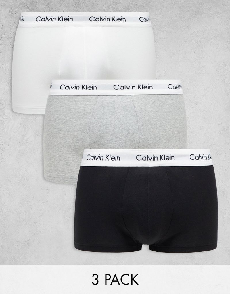 Мужские Трусы Calvin Klein из хлопкового стрейча, набор из 3 штук Calvin Klein