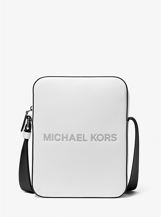 Сумка кросс-боди Michael Kors Cooper с тиснением логотипа из текстурированной кожи Michael Kors