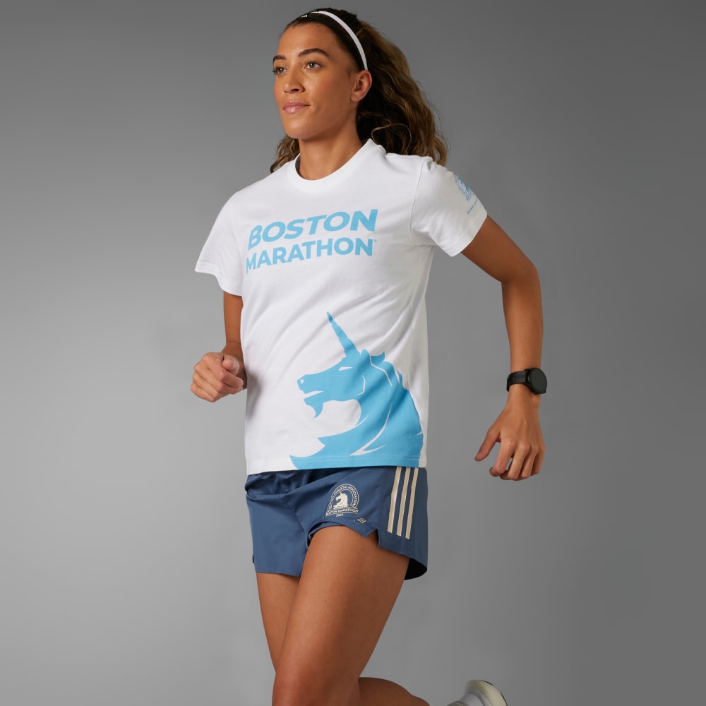 Женская Футболка adidas performance Boston Marathon® 2024 Unicorn Graphic Adidas performance