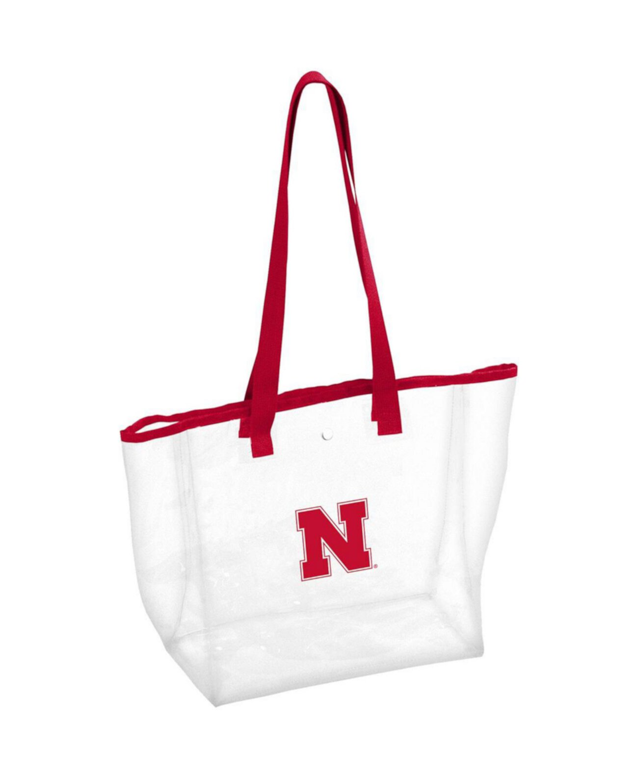 Сумка тоут Logo Brand Women's Nebraska Huskers Stadium Clear Logo Brand