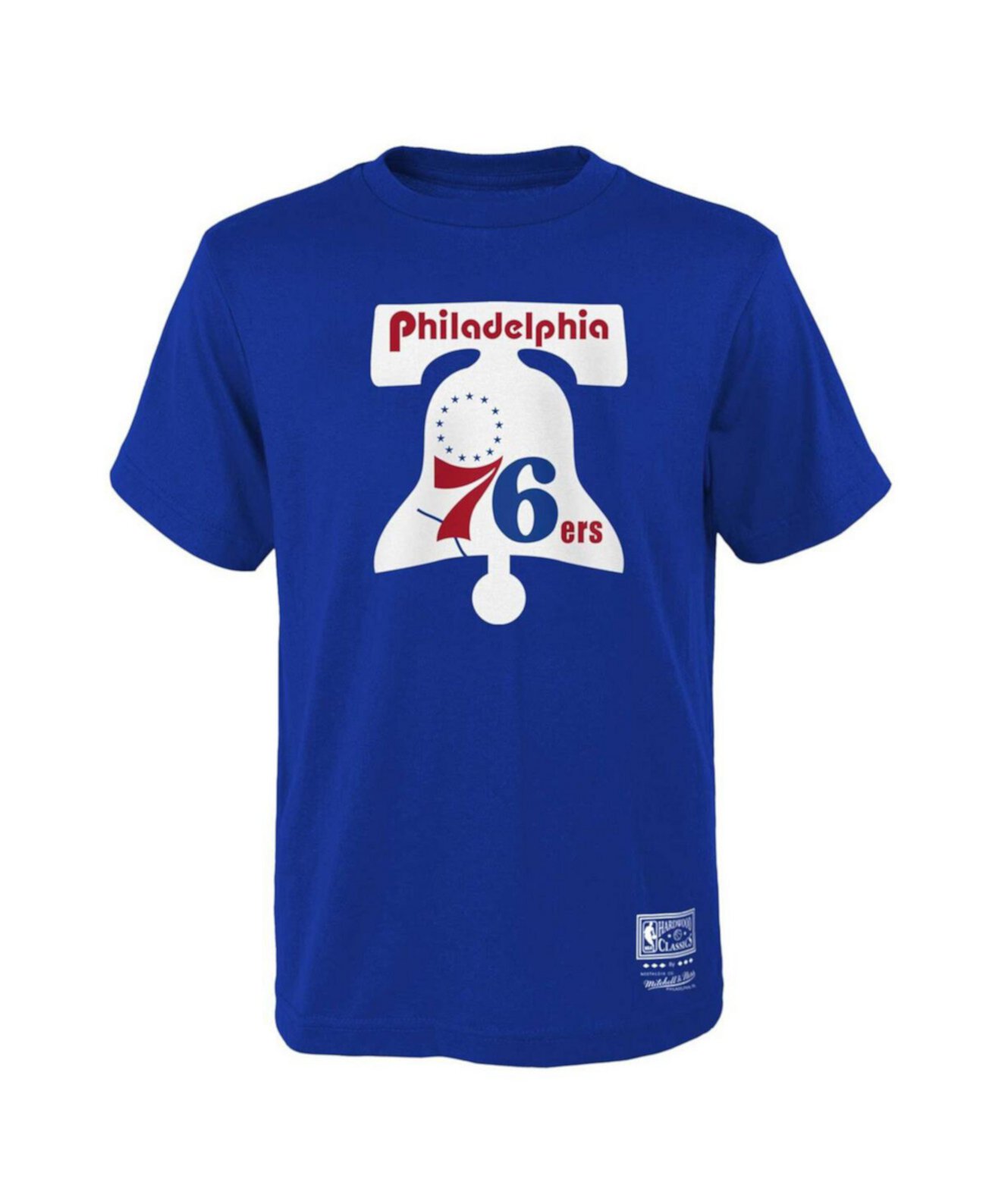 Футболка Mitchell & Ness Для мальчиков Philadelphia 76ers Hardwood Classics Retro Logo Mitchell & Ness