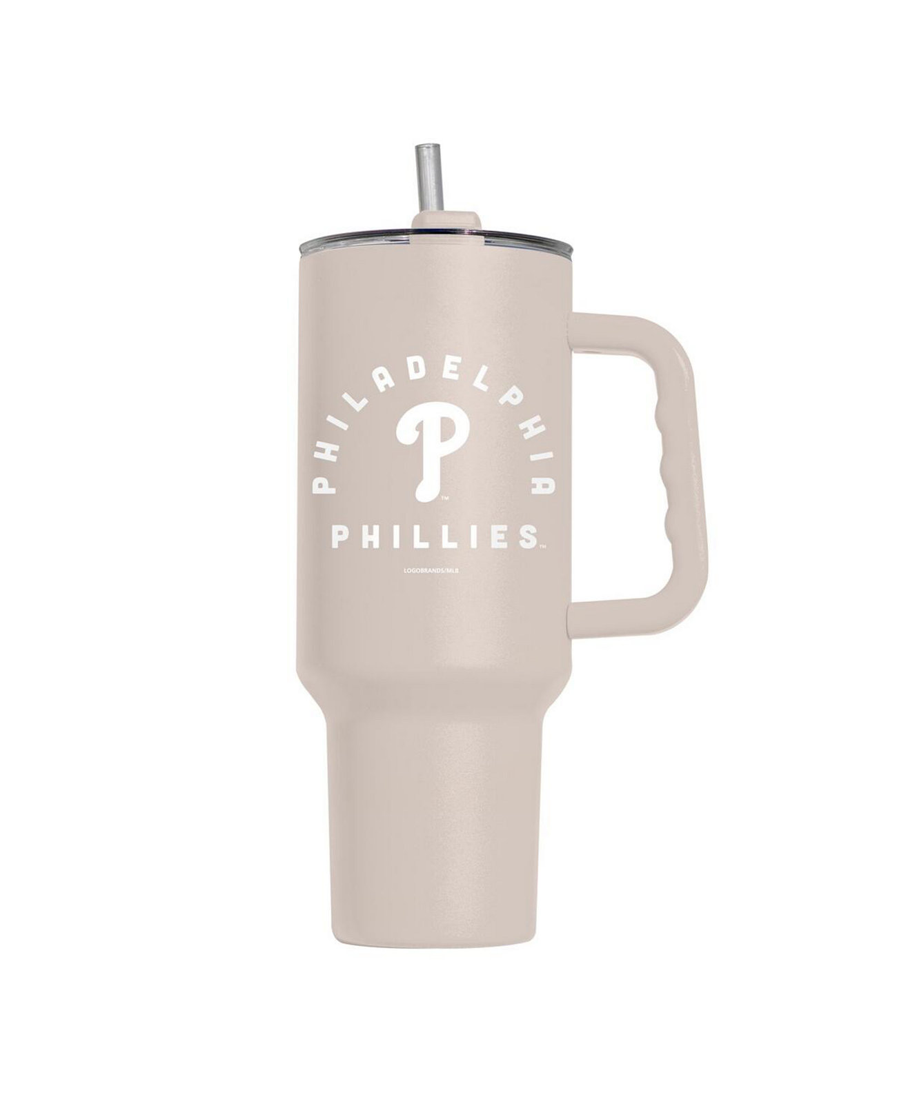 Фирменный стакан с логотипом и песком Philadelphia Phillies емкостью 40 унций Logo Brand