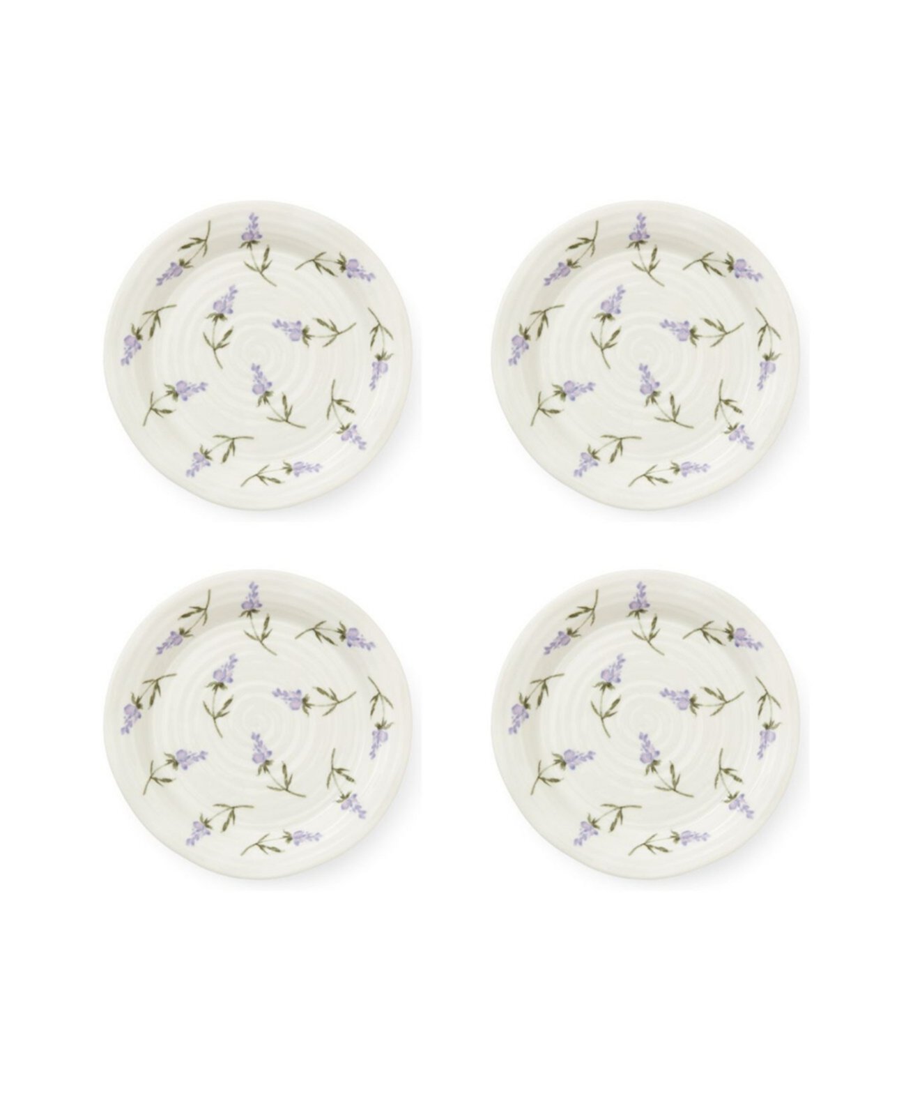 Sophie Conran Боковые тарелки лаванды, набор из 4 шт. Portmeirion