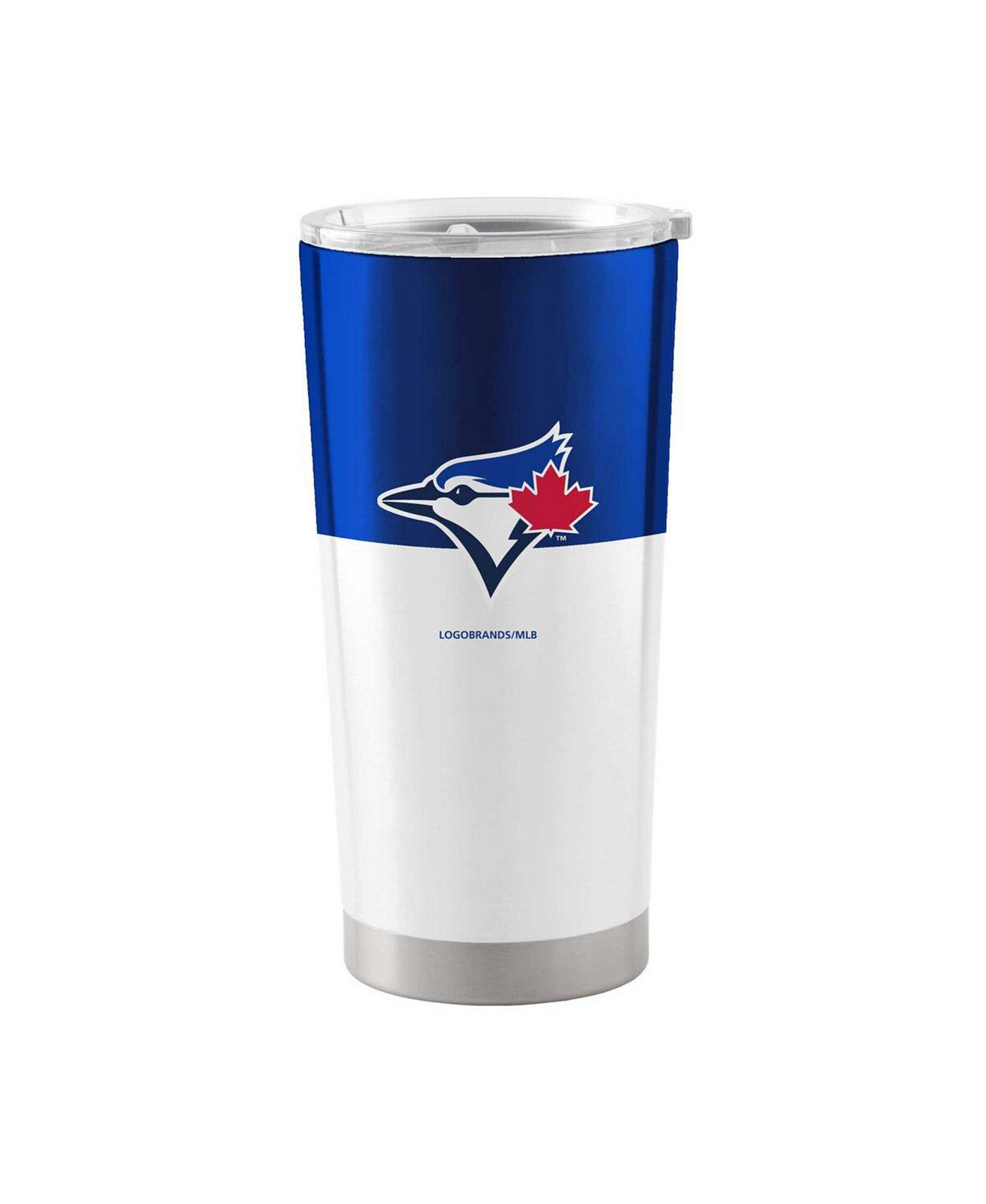 Стакан из нержавеющей стали с цветными блоками Toronto Blue Jays, 20 унций Logo Brand