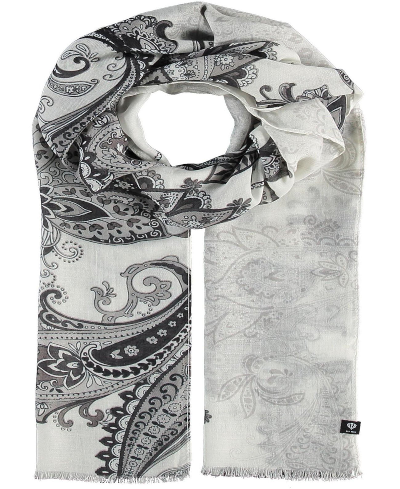 Женский продолговатый шарф с узором пейсли FRAAS