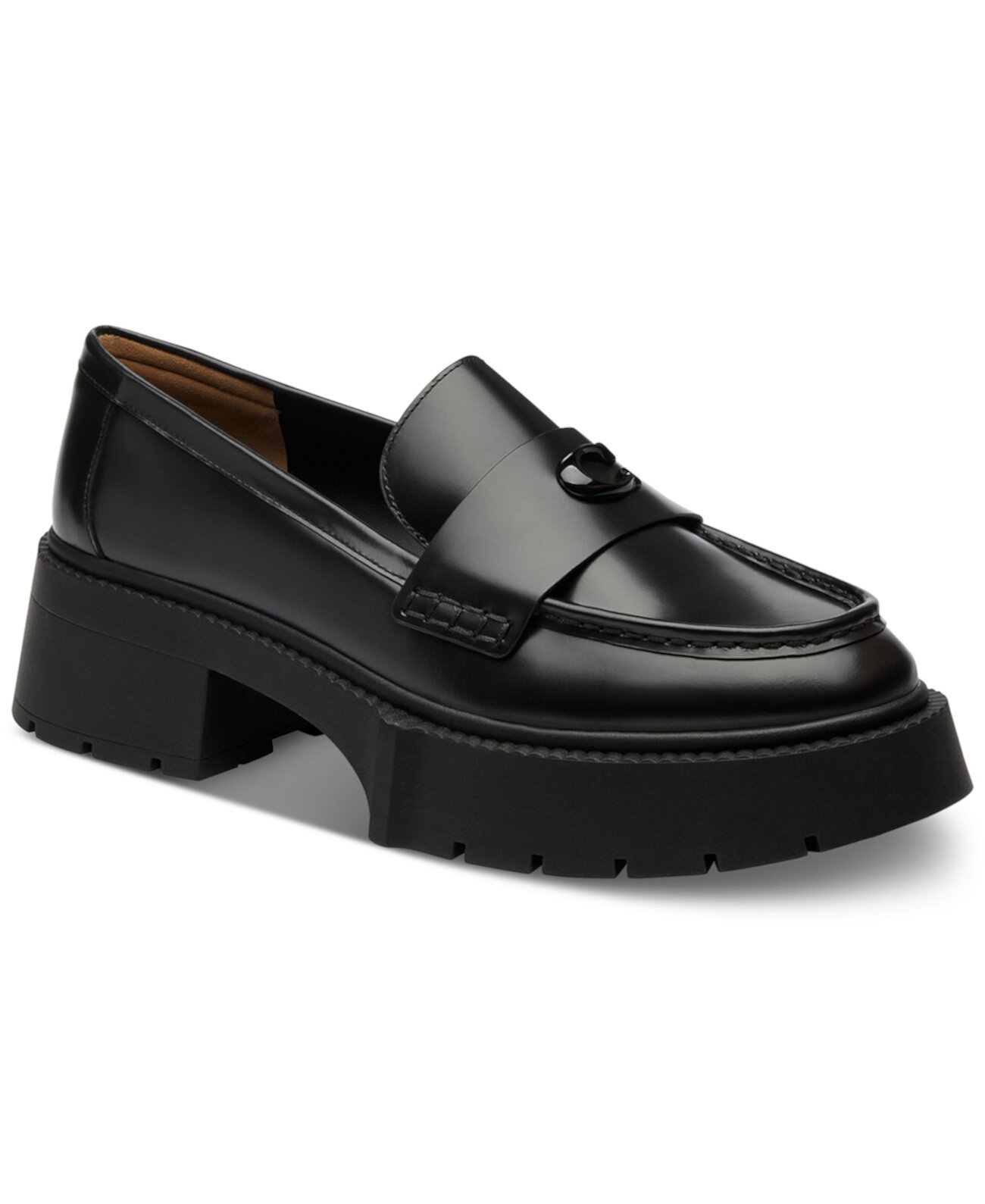 Women's Leah Platform Lug Sole Loafers Coach