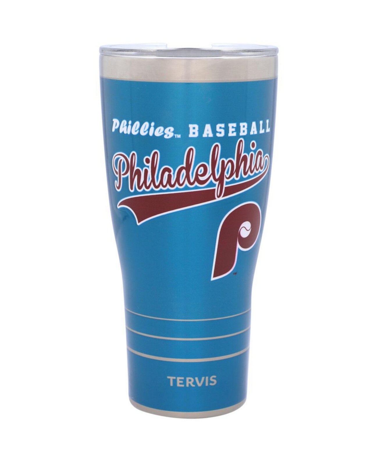 Винтажный стакан из нержавеющей стали Philadelphia Phillies емкостью 30 унций Tervis