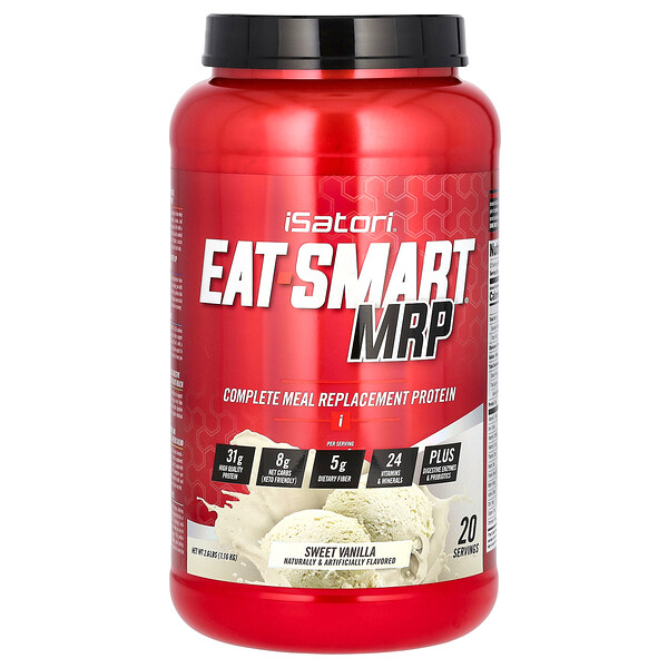 Eat-Smart MRP, Сладкая ваниль, 2,6 фунта (1,16 кг) Isatori