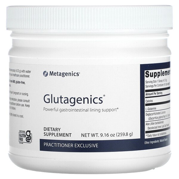 Glutagenics - 259.8 г - Metagenics - Формулы для кишечника Metagenics