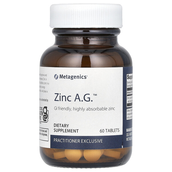 Цинк A.G. - 60 таблеток - Metagenics Metagenics