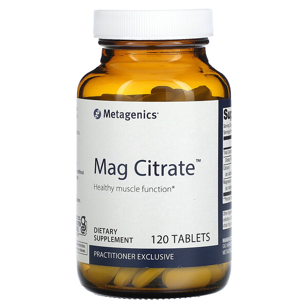 Mag Citrate - 120 таблеток - Metagenics Metagenics