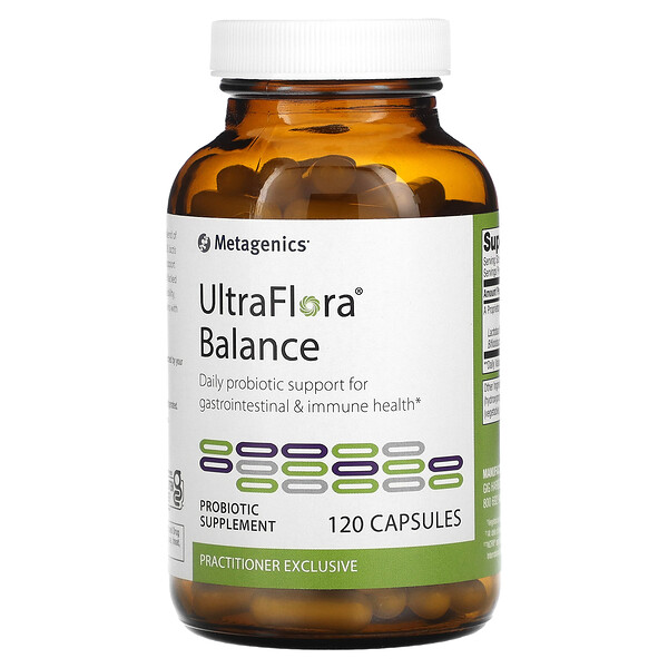 UltraFlora, Баланс, 120 капсул Metagenics