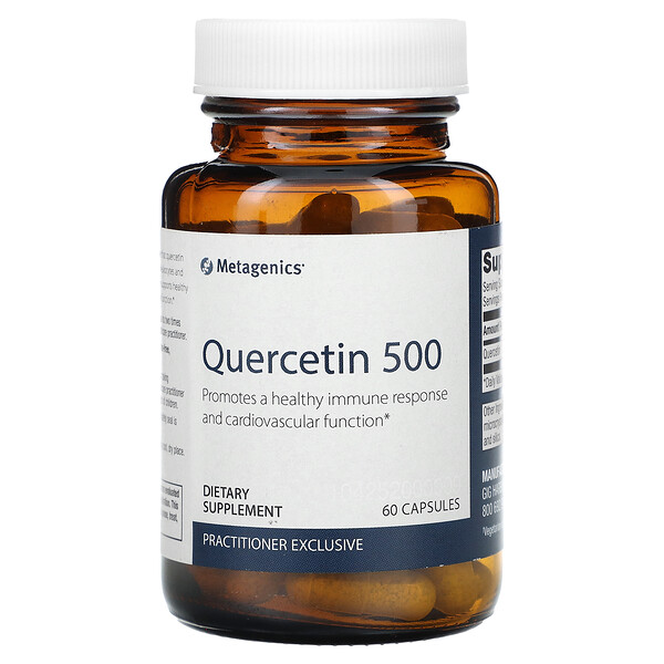 Кверцетин 500, 60 капсул Metagenics