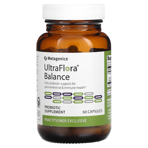 UltraFlora, Баланс, 60 капсул Metagenics