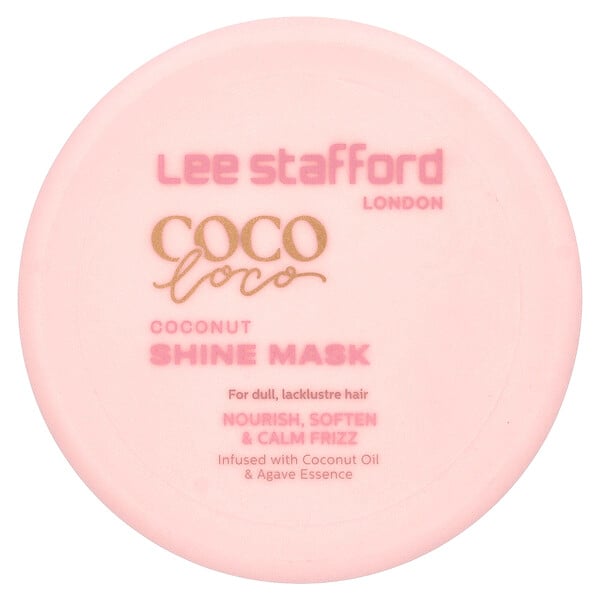 Coco Loco, Кокосовая маска для блеска, 6,7 жидких унций (200 мл) Lee Stafford