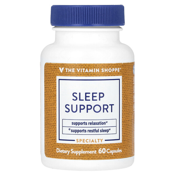 Поддержка сна, 60 капсул The Vitamin Shoppe
