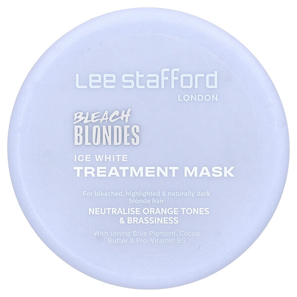 Bleach Blondes, Лечебная маска Ice White, 6,7 жидких унций (200 мл) Lee Stafford
