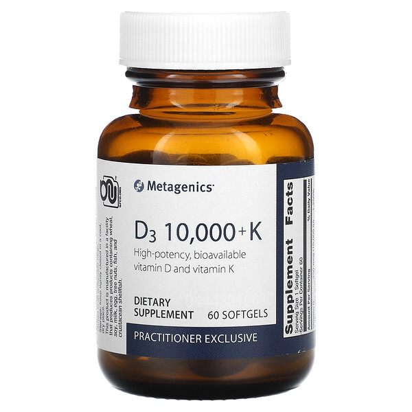 D3 10000 + K - 60 капсул - Metagenics Metagenics
