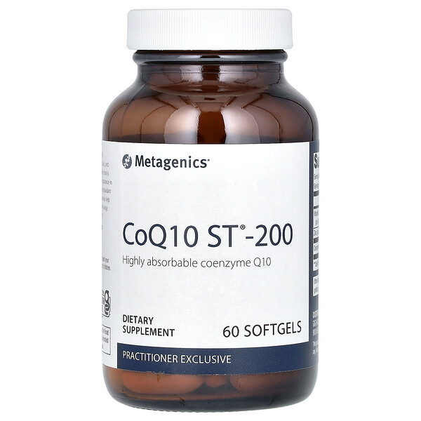 CoQ10 ST-200, 60 мягких таблеток Metagenics