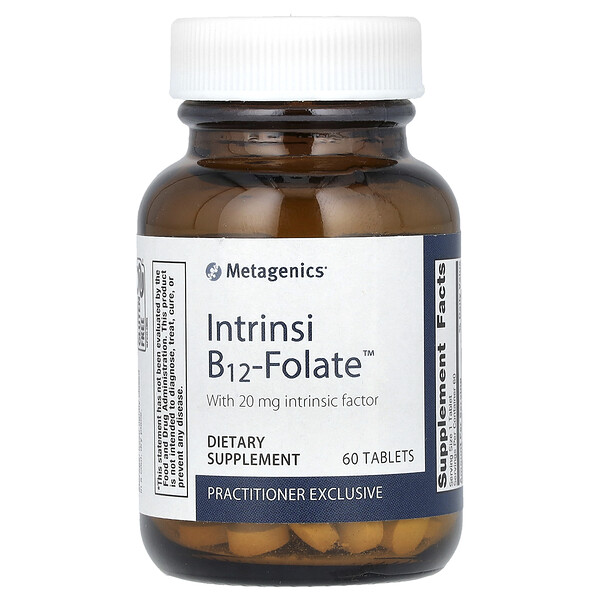Intrinsi B12-фолат, 60 таблеток Metagenics
