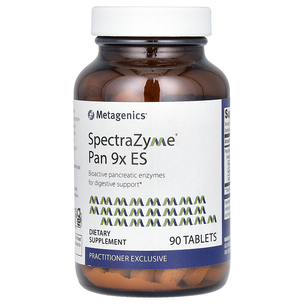 SpectraZyme Pan 9x ES, 90 таблеток Metagenics