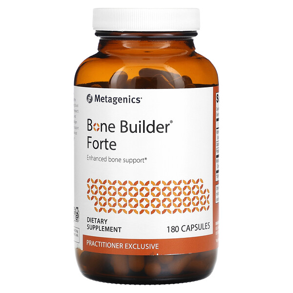 Bone Builder Forte, 180 Capsules (Капсулы) Metagenics