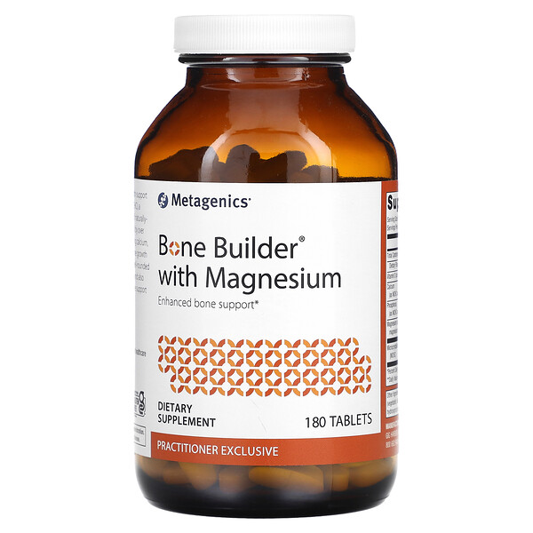 Bone Builder с магнием, 180 таблеток Metagenics