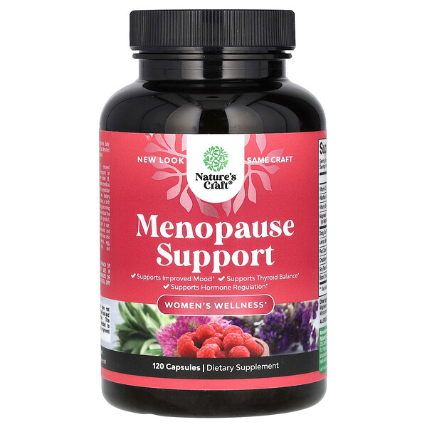 Menopause Support , 120 Capsules Nature's Craft