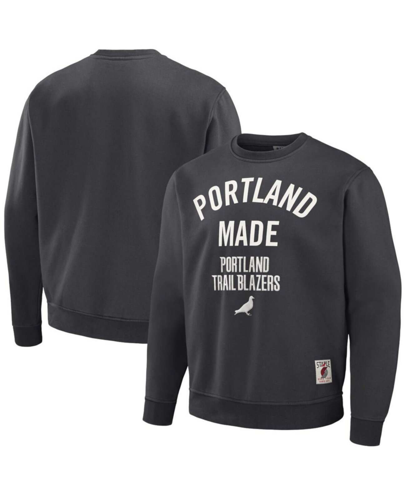 Худи NBA x Staple Portland Trail Blazers из плюшевого флиса, теплый, с длинным рукавом Staple