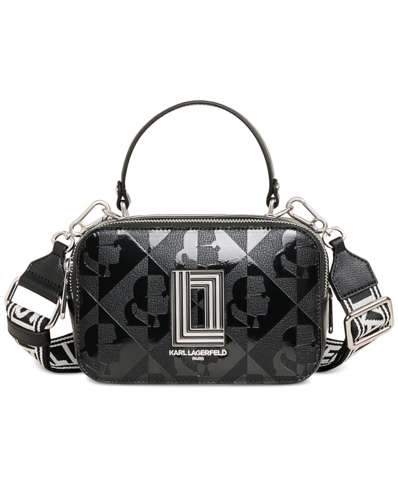 Сумка кросс-боди Karl Lagerfeld Paris Simone Printed Leather Karl Lagerfeld Paris