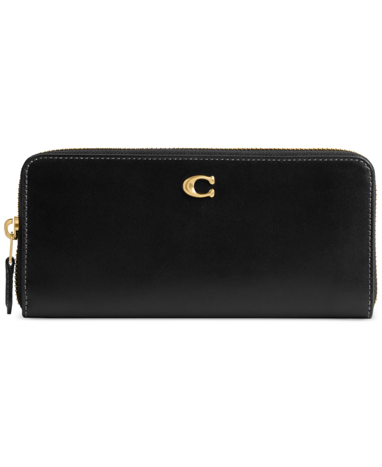 Сумка через плечо COACH Slim Accordion Leather Zip-Around COACH