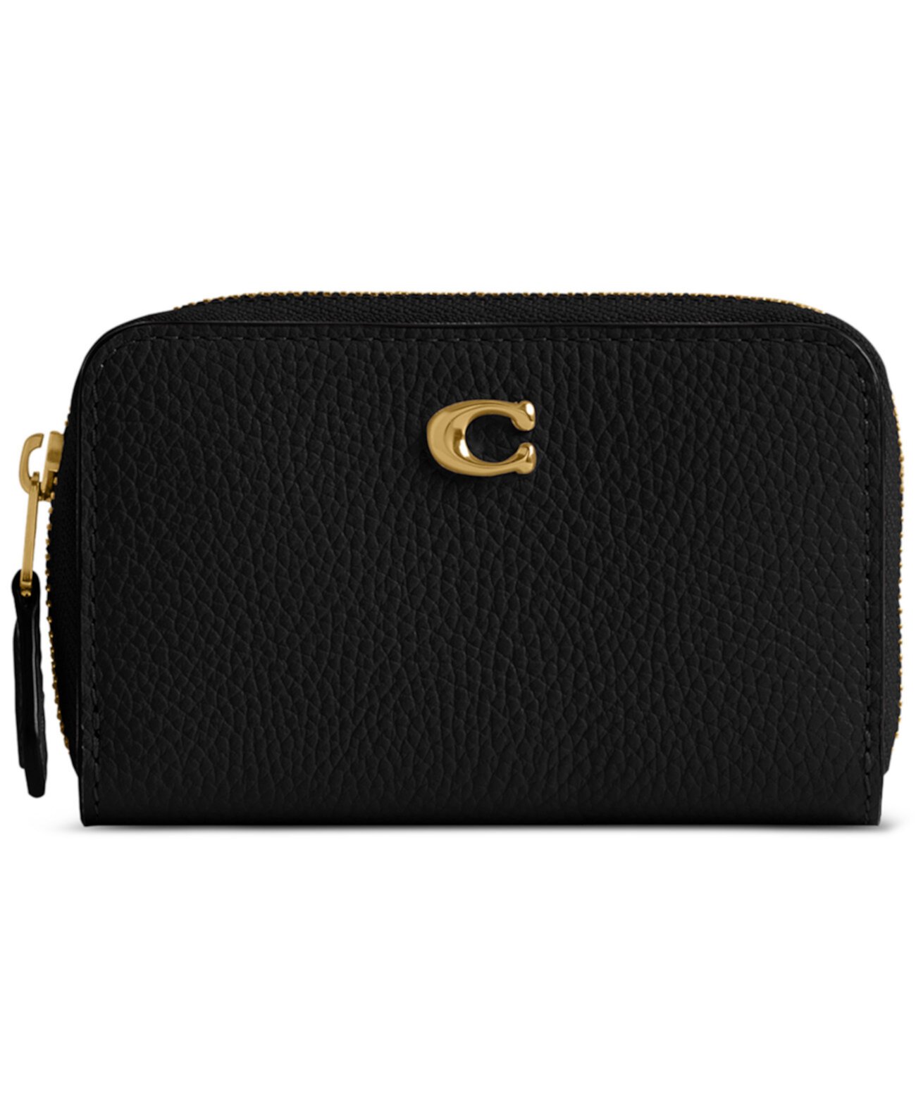 Кошелек COACH Essential Leather Zip Around Card Case COACH