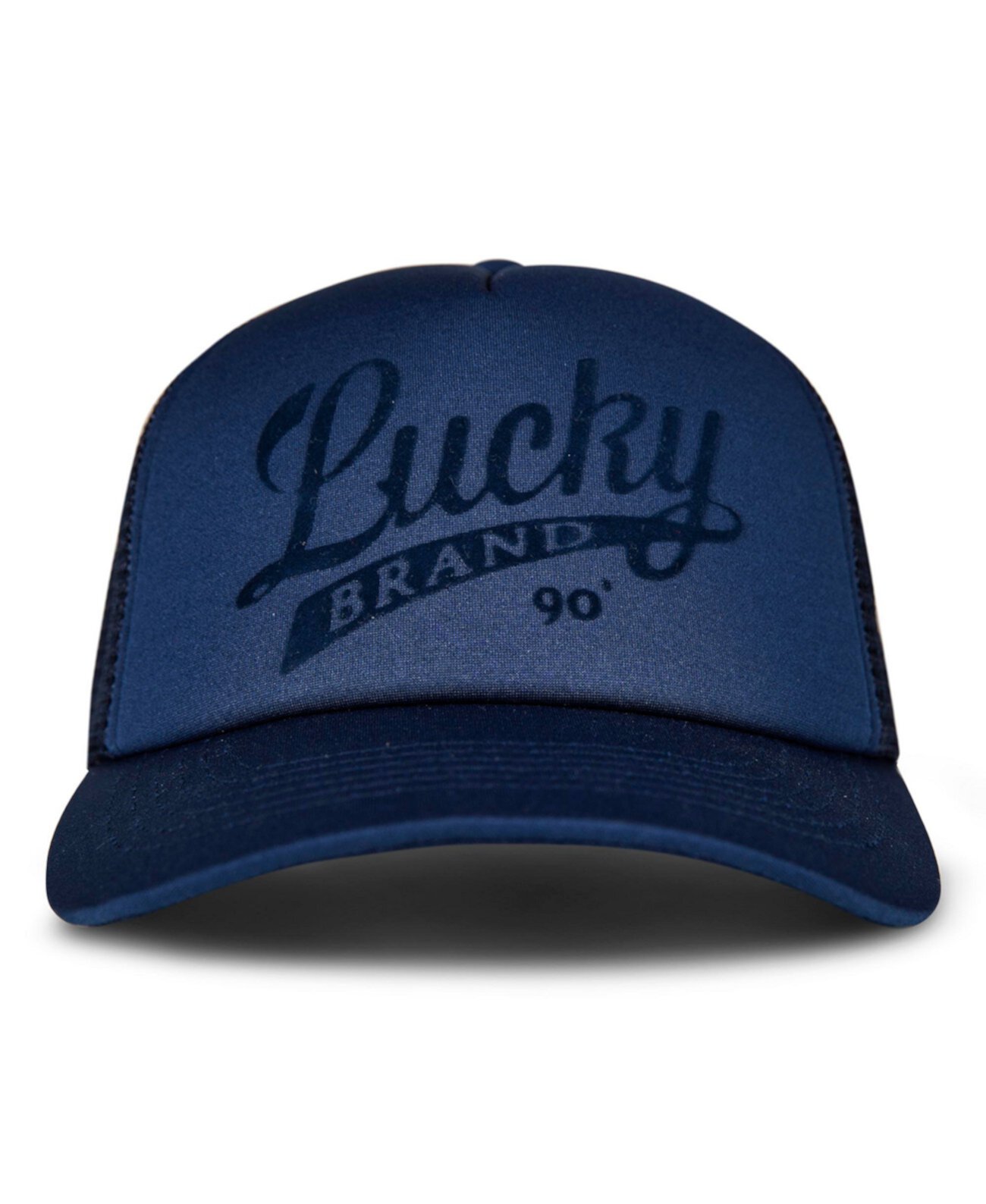Женская кепка дальнобойщика с принтом Lucky Brand