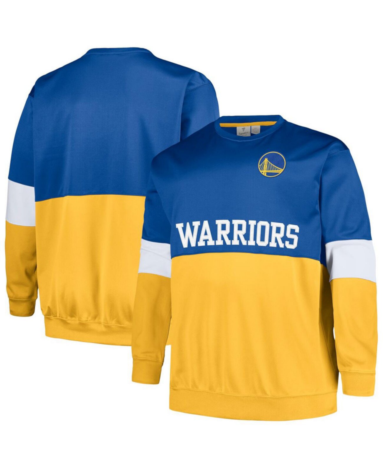 Мужской Пуловер Fanatics Golden State Warriors Split Fanatics