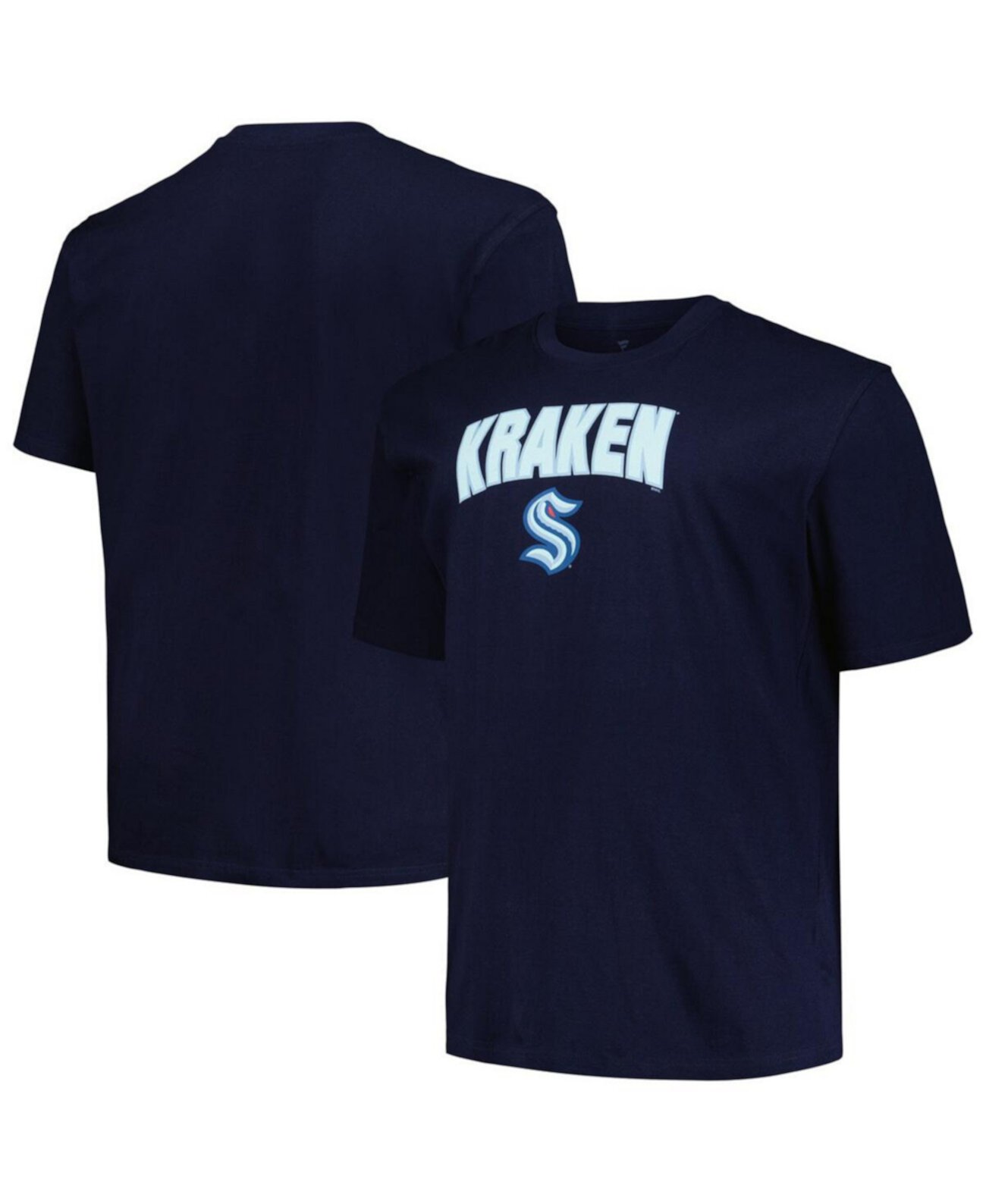 Мужское Джерси Profile Seattle Kraken Arch Over Logo Profile