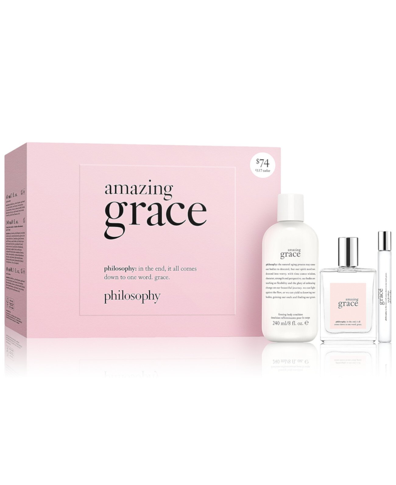 3 шт. Набор ароматов Amazing Grace, созданный для Macy's Philosophy