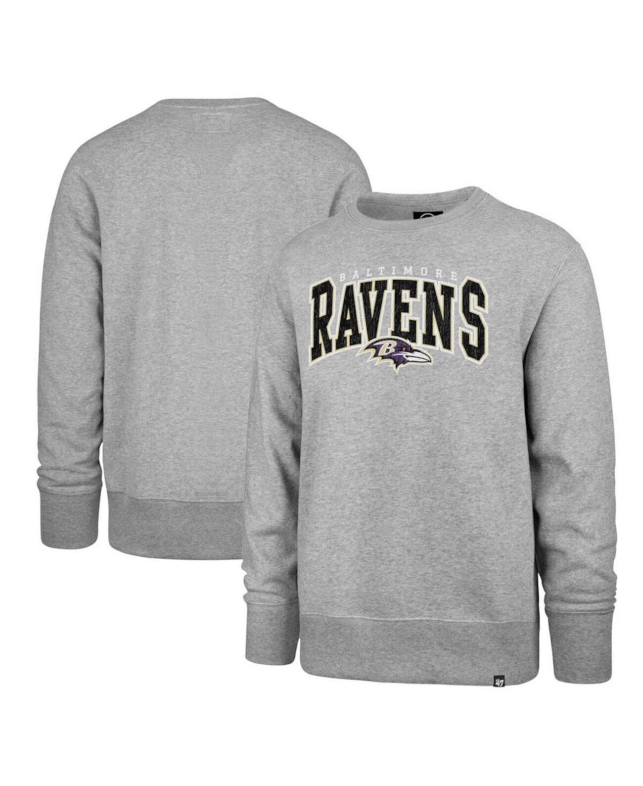 Мужской Пуловер '47 Brand Baltimore Ravens Varsity Block Headline '47 Brand