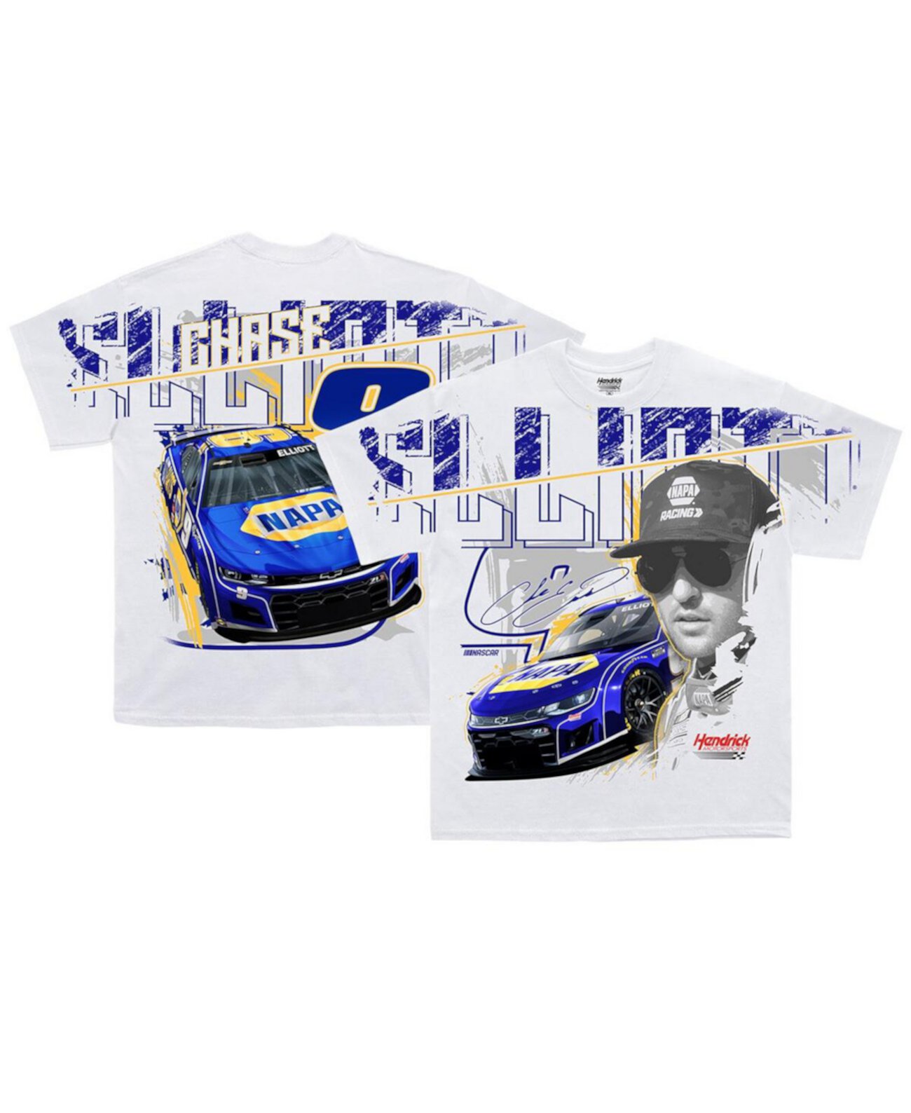 Мужское Джерси Hendrick Motorsports Team Collection Chase Elliott Total Print Hendrick Motorsports Team Collection