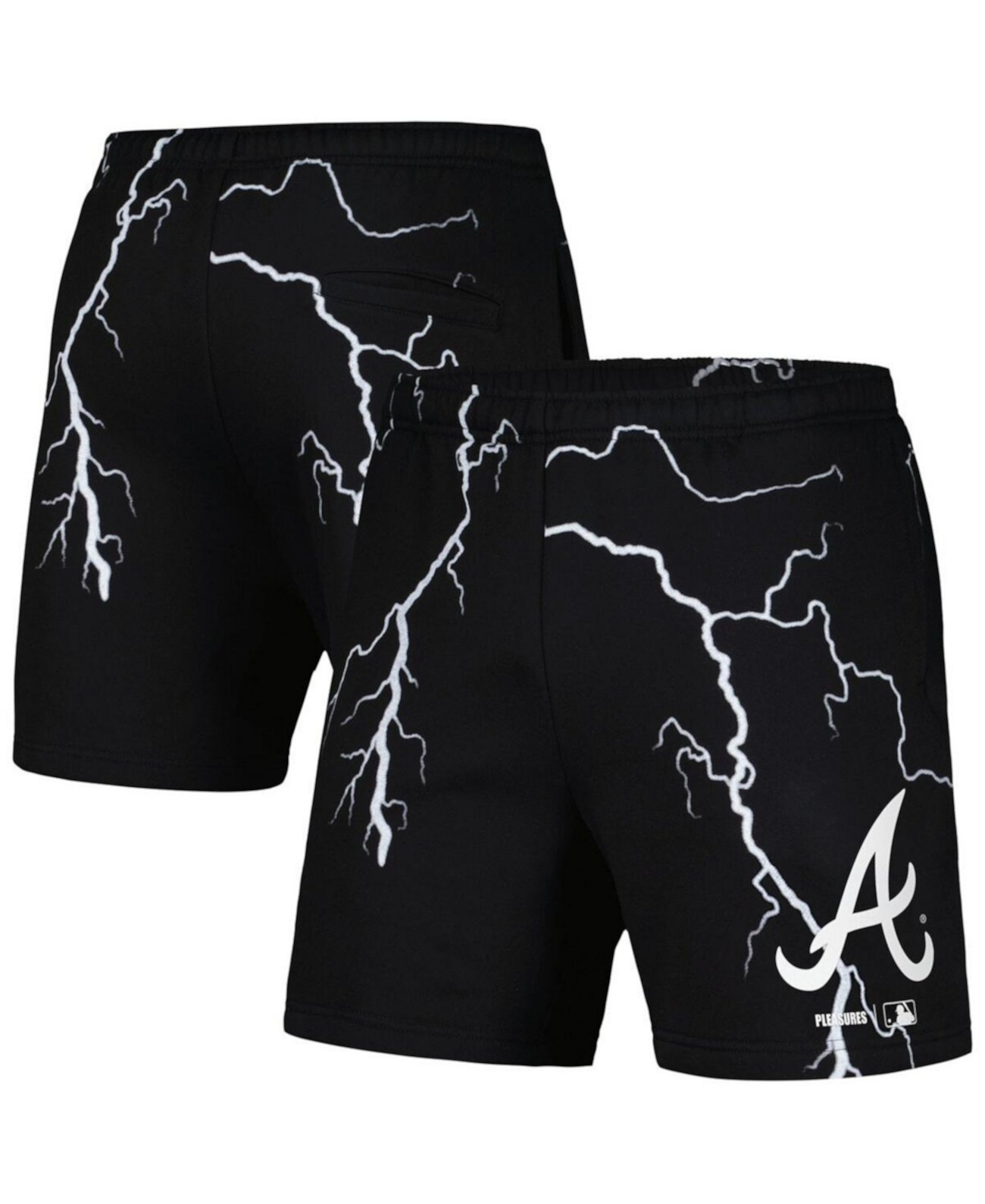 Мужские Спортивные Шорты PLEASURES Atlanta Braves Lightning PLEASURES