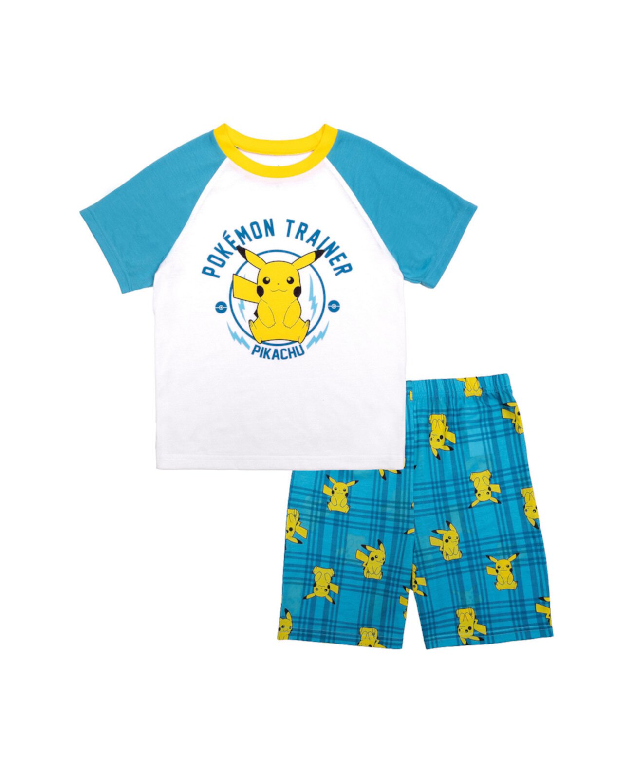 Комплект пижамных шорт для маленьких мальчиков из 2 предметов Pokemon