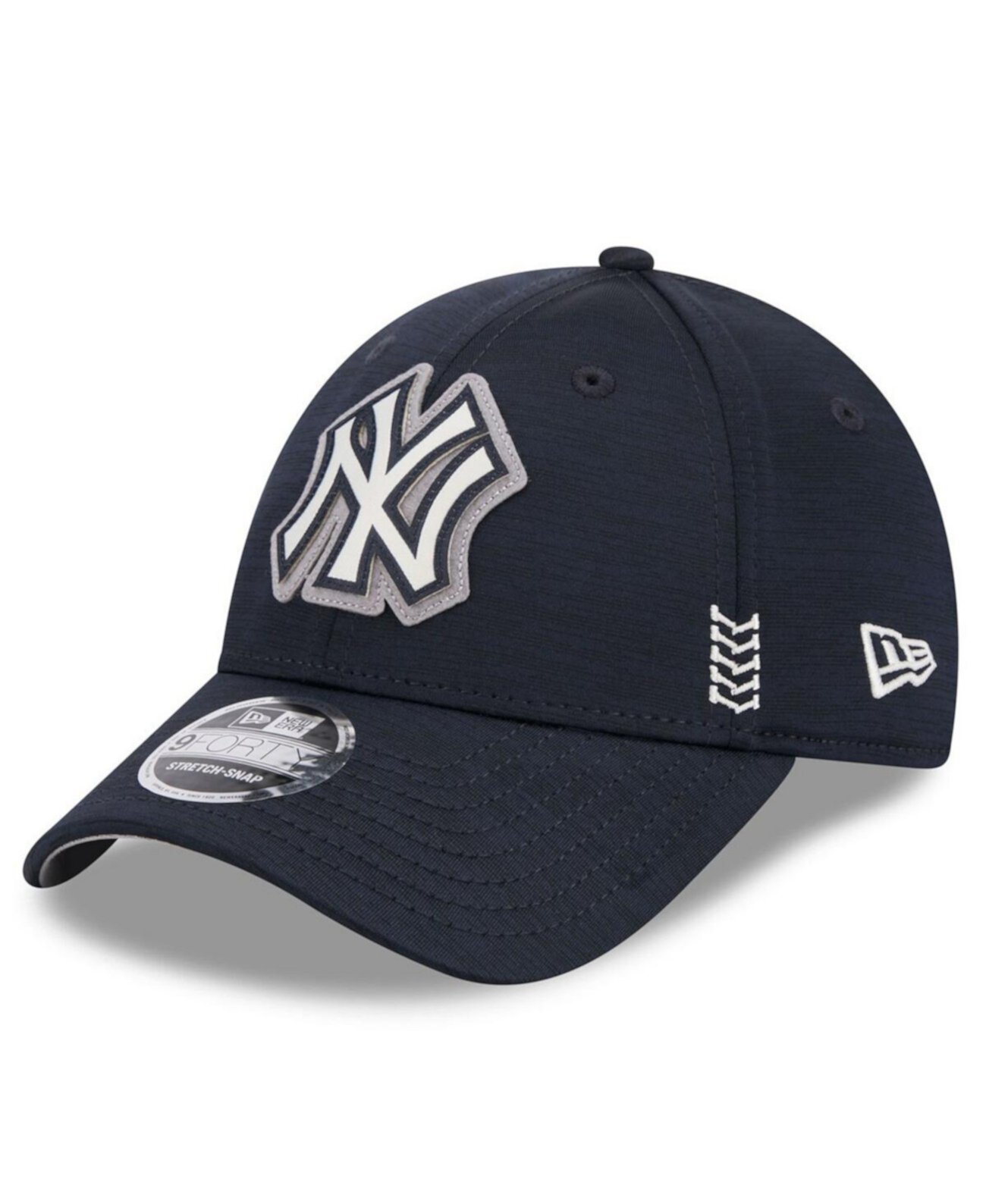 Мужская темно-синяя регулируемая кепка New York Yankees 2024 Clubhouse 9FORTY New Era