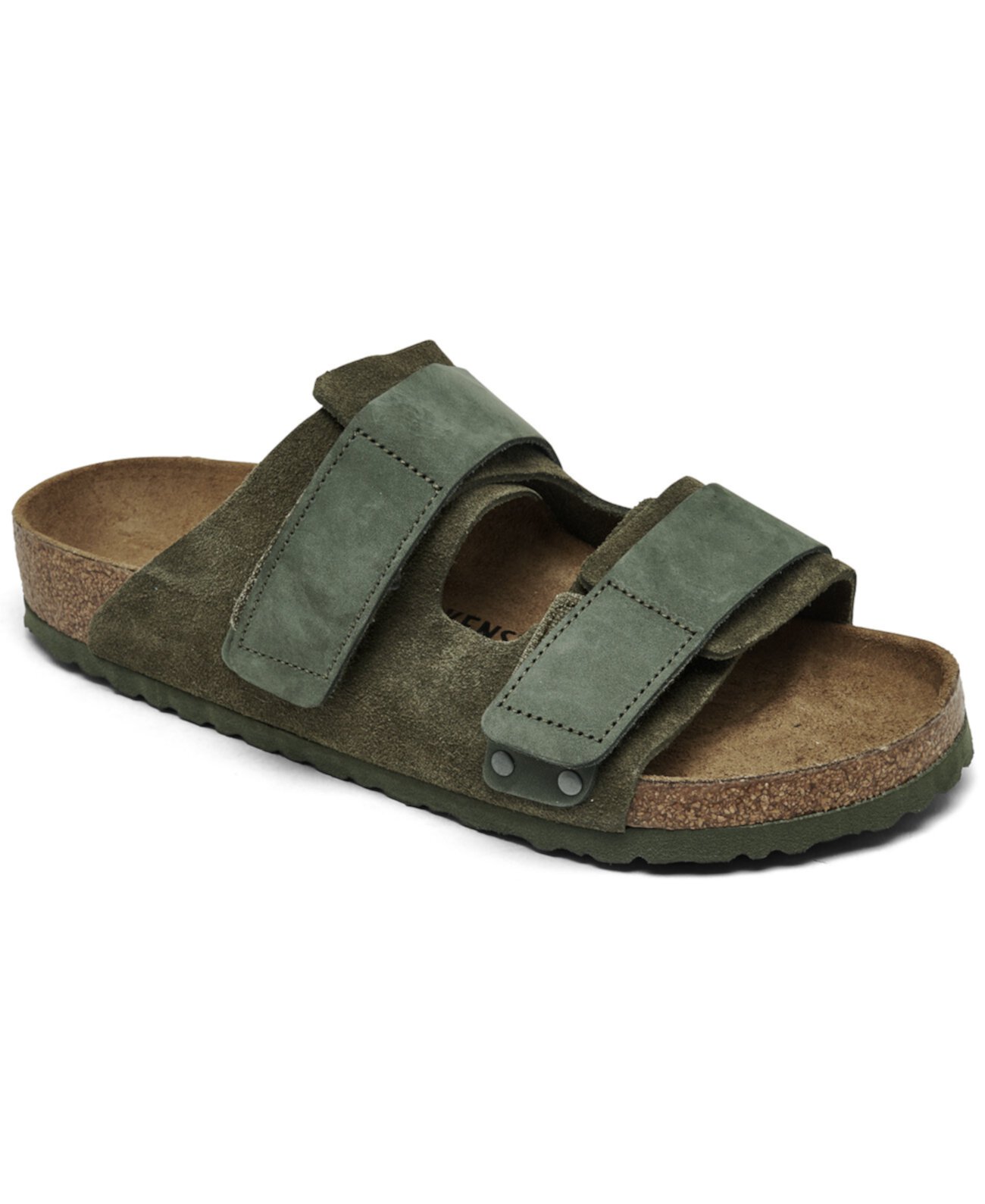 Сандалии Birkenstock Uji из нубуковой замши на двух ремнях для мужчин Birkenstock