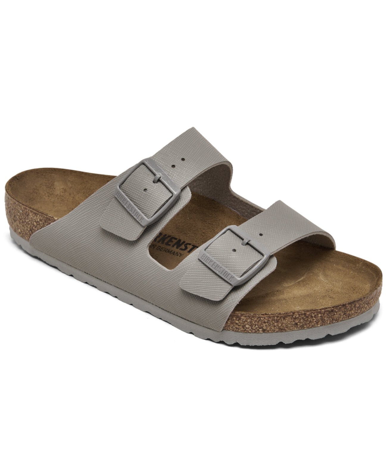 Мужские сандалии-слайдеры Arizona Birko-Flor Saffiano от Finish Line Birkenstock