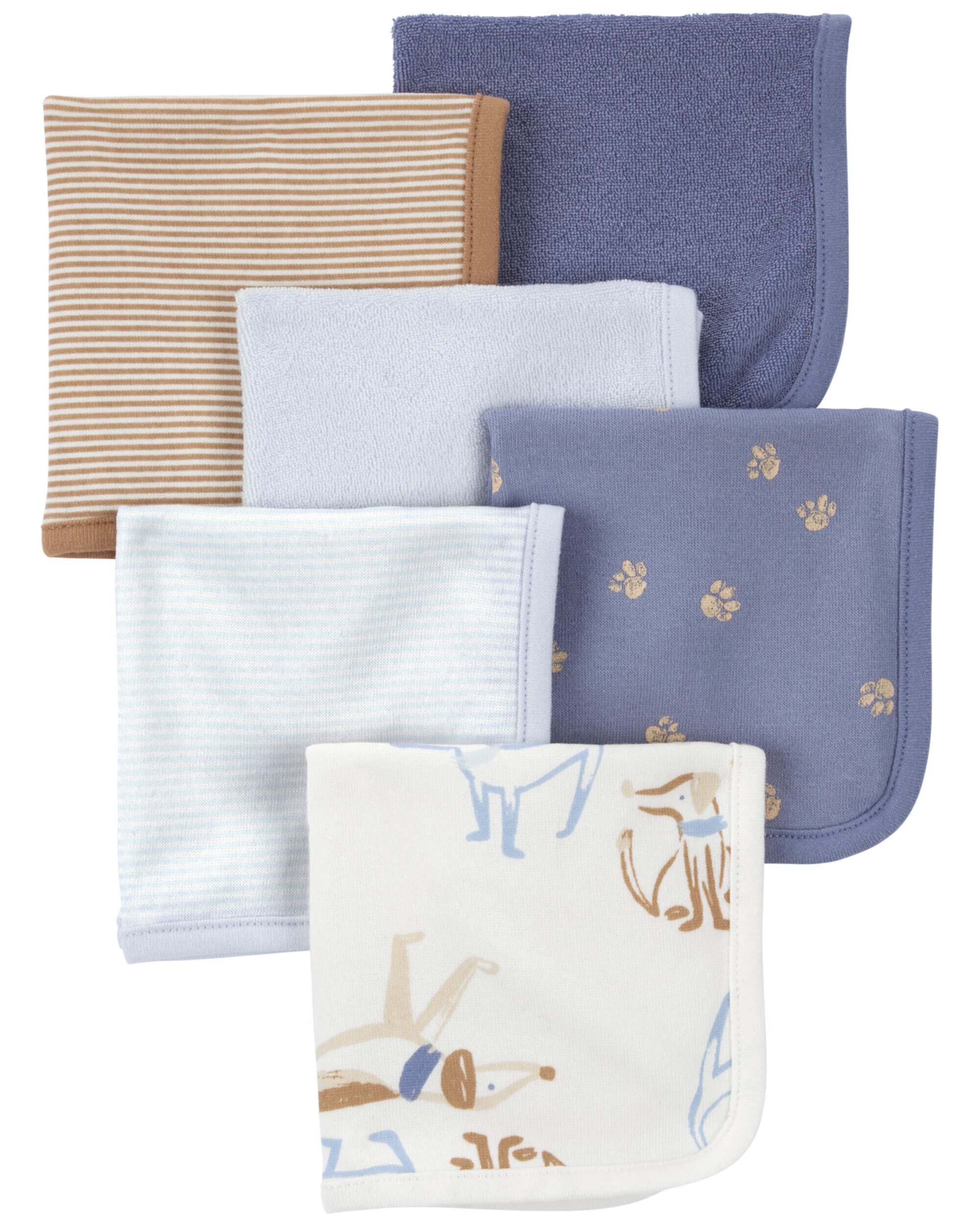 Детские полотенца Carter's Baby 6-Pack Wash Cloths Carter's