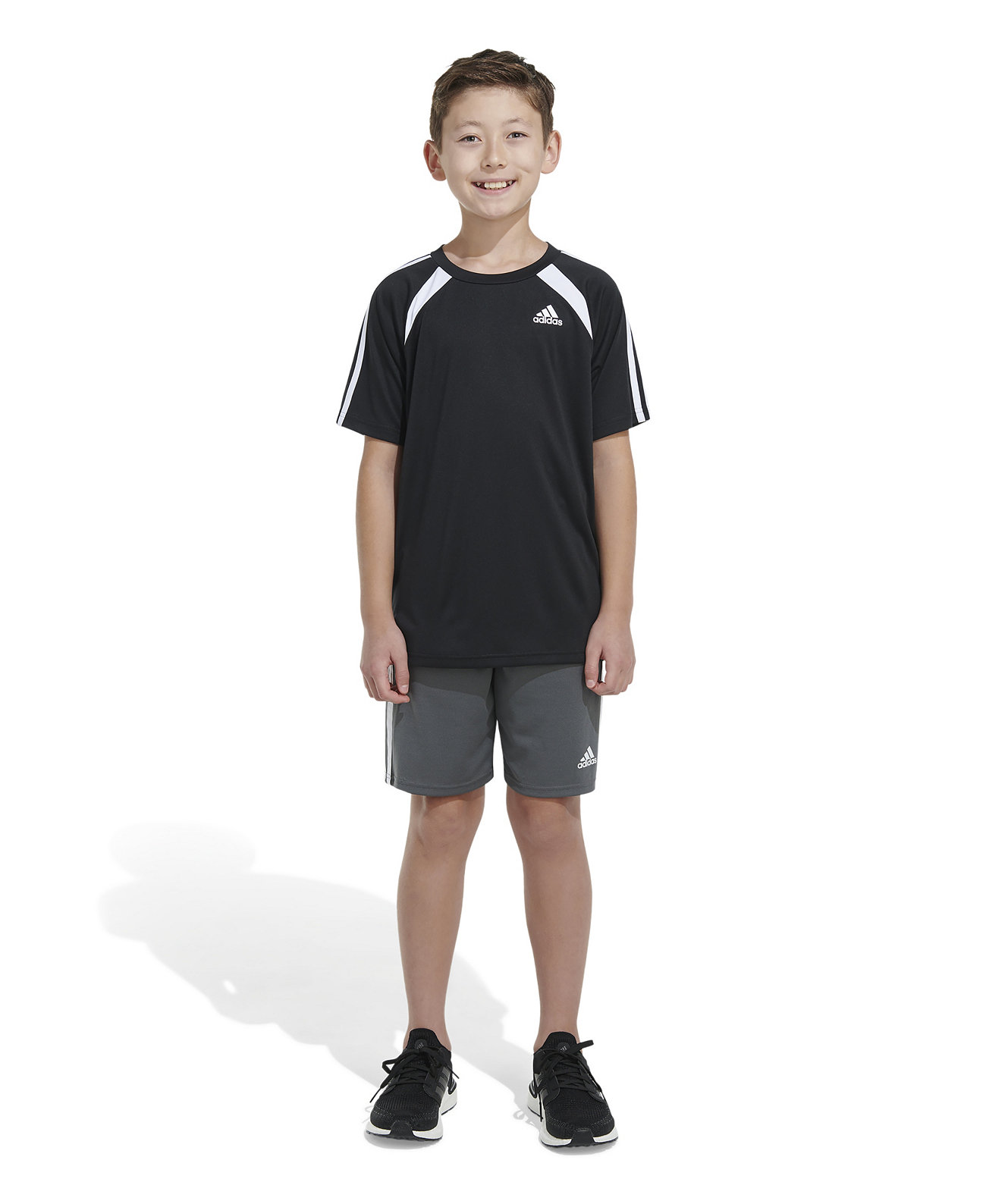 Футбольная футболка AEROREADY® с короткими рукавами для больших мальчиков Adidas