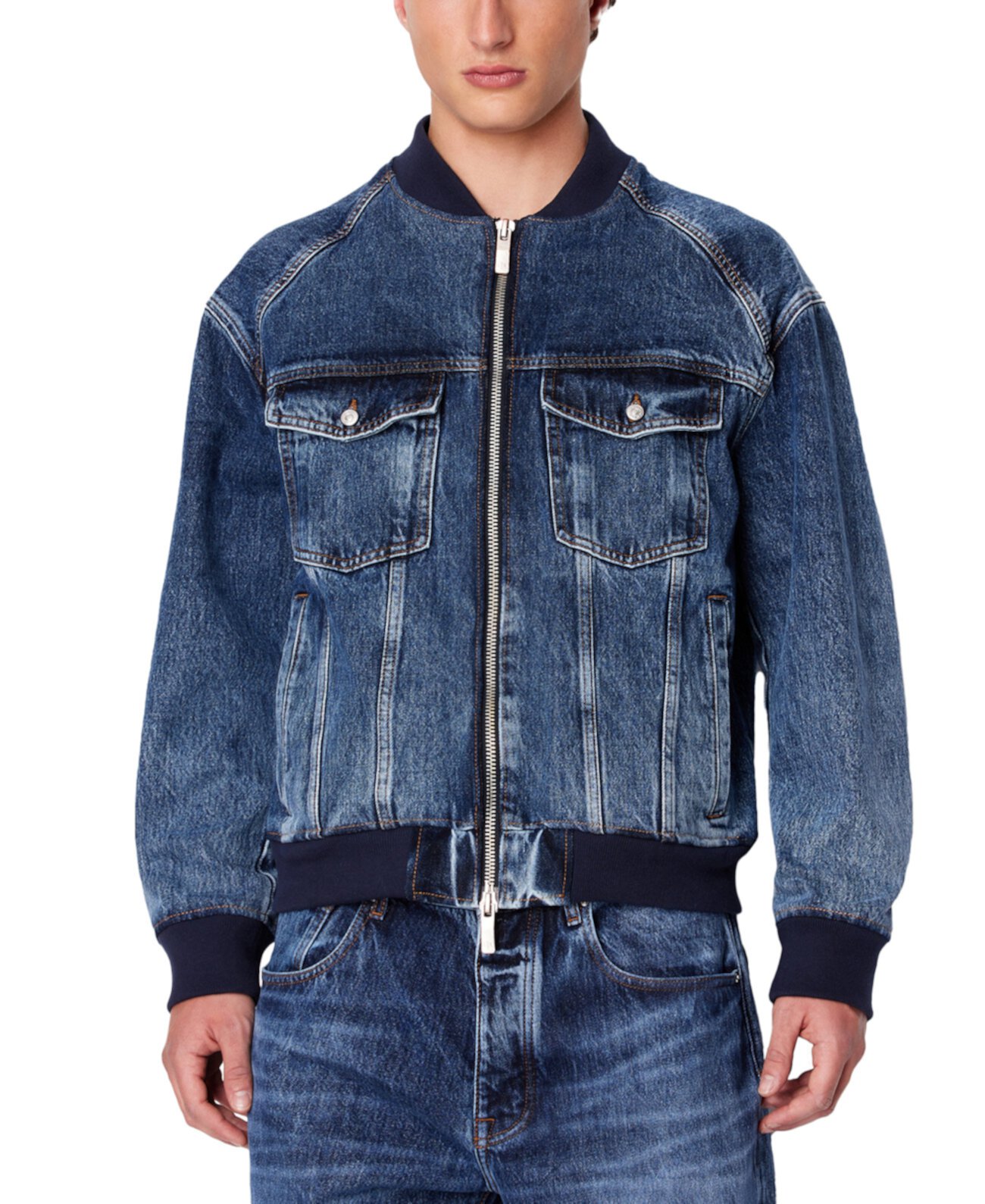 Мужская джинсовая куртка Milano ограниченной серии Armani